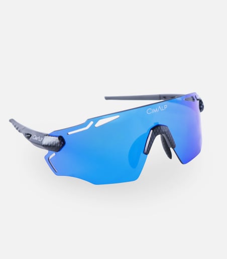 Supra Blue Design Sport Lunettes de Soleil - effet miroir - Polarisées -  hommes femme