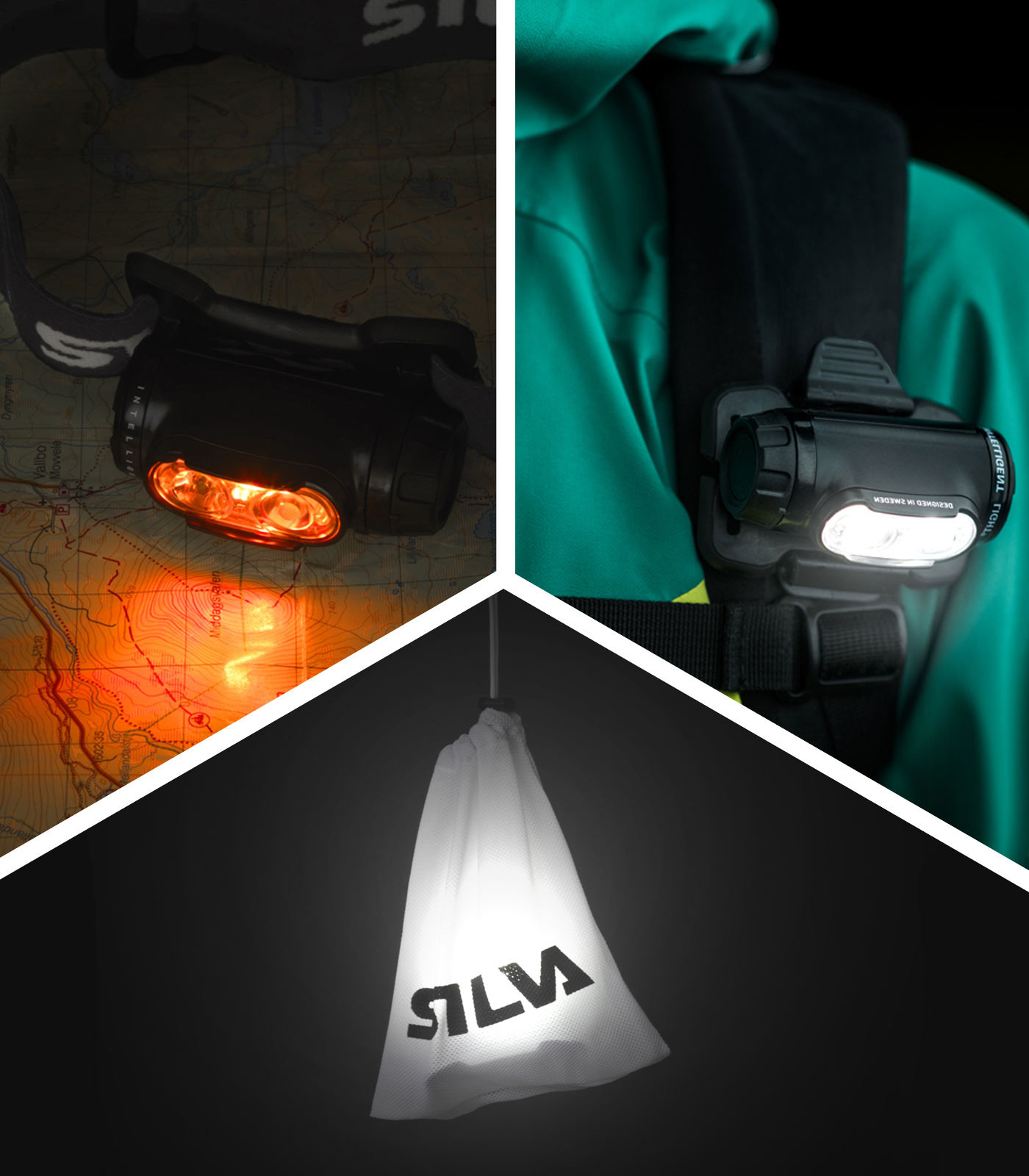 Headlamp for hiking