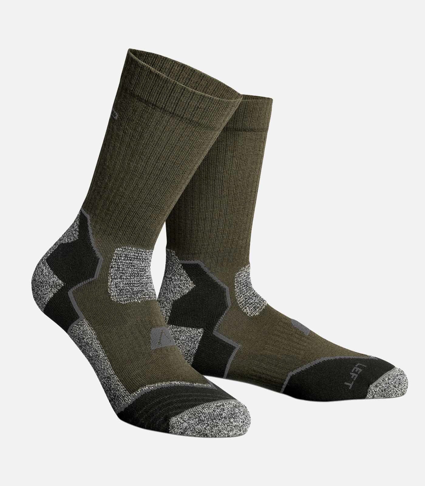 High-performance hiking socks