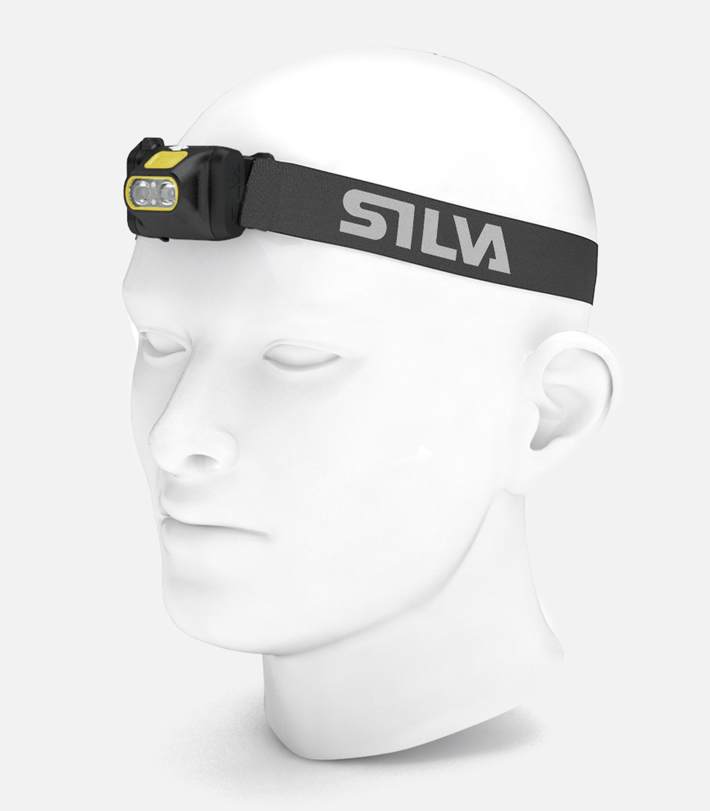 Linterna frontal a pilas SILVA para senderismo y trekking