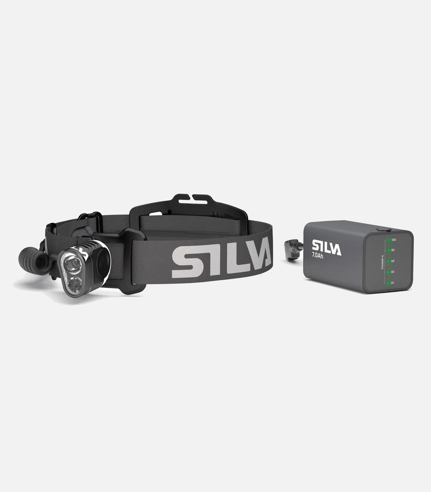 Lampe frontale ultra-trail & multisports à batterie SILVA