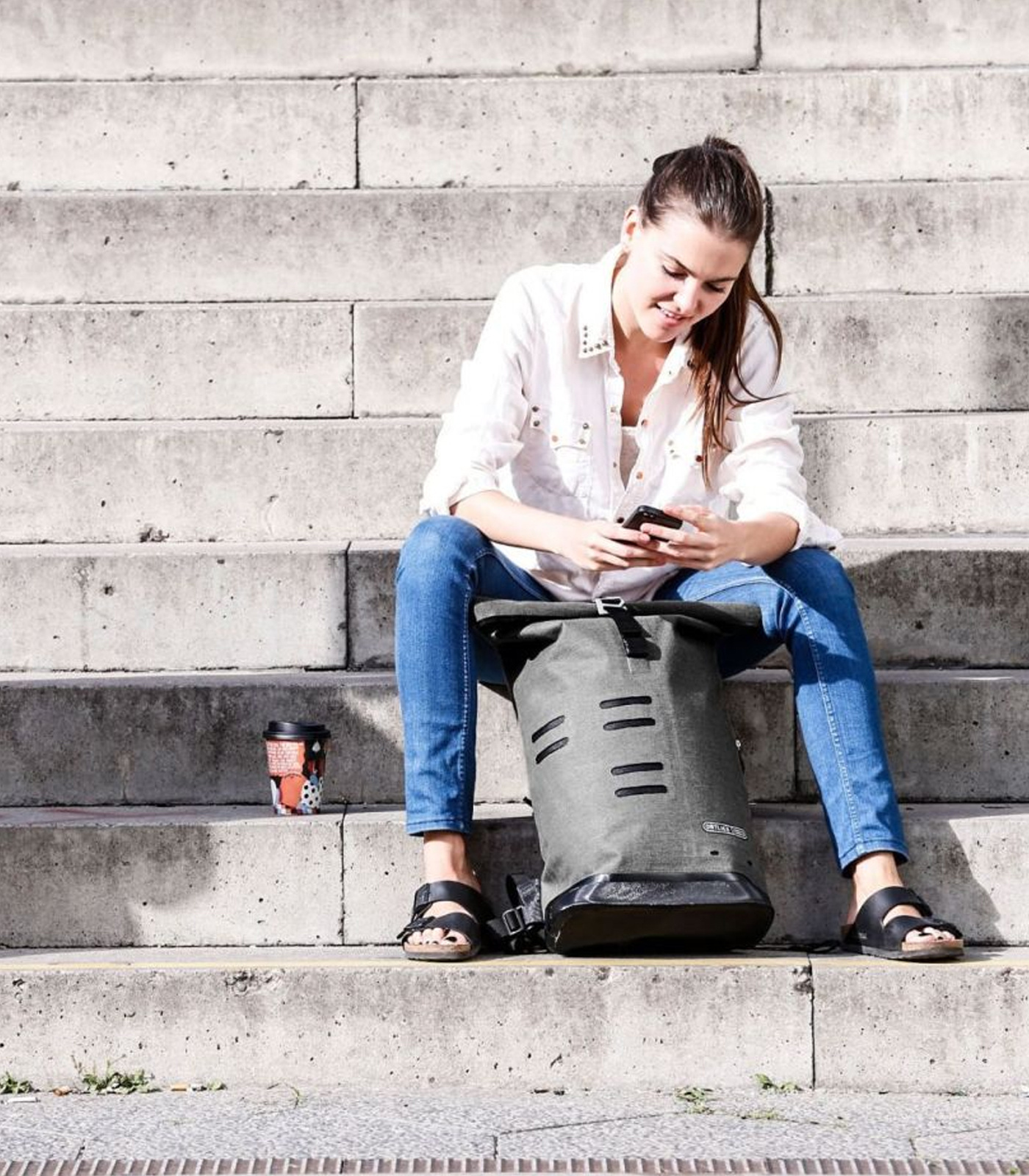 Mochila impermeable para bicicleta ORTLIEB en Cordura