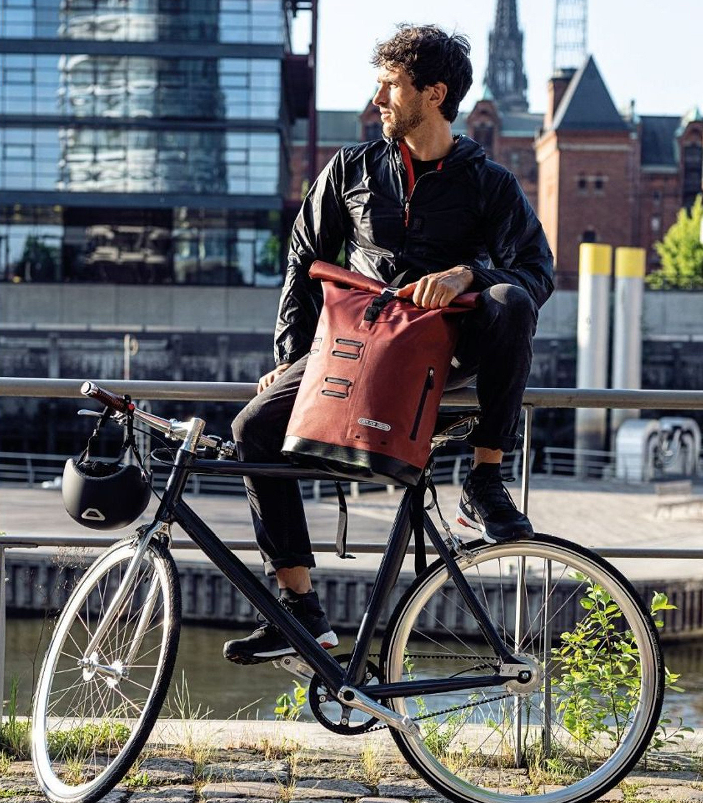 Wasserfester Spezial-Fahrrad-Rucksack ORTLIEB