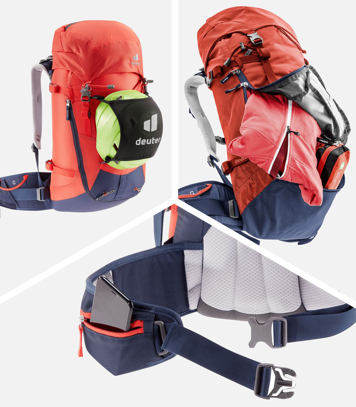 Sac d'alpinisme femme DEUTER GUIDE 32+