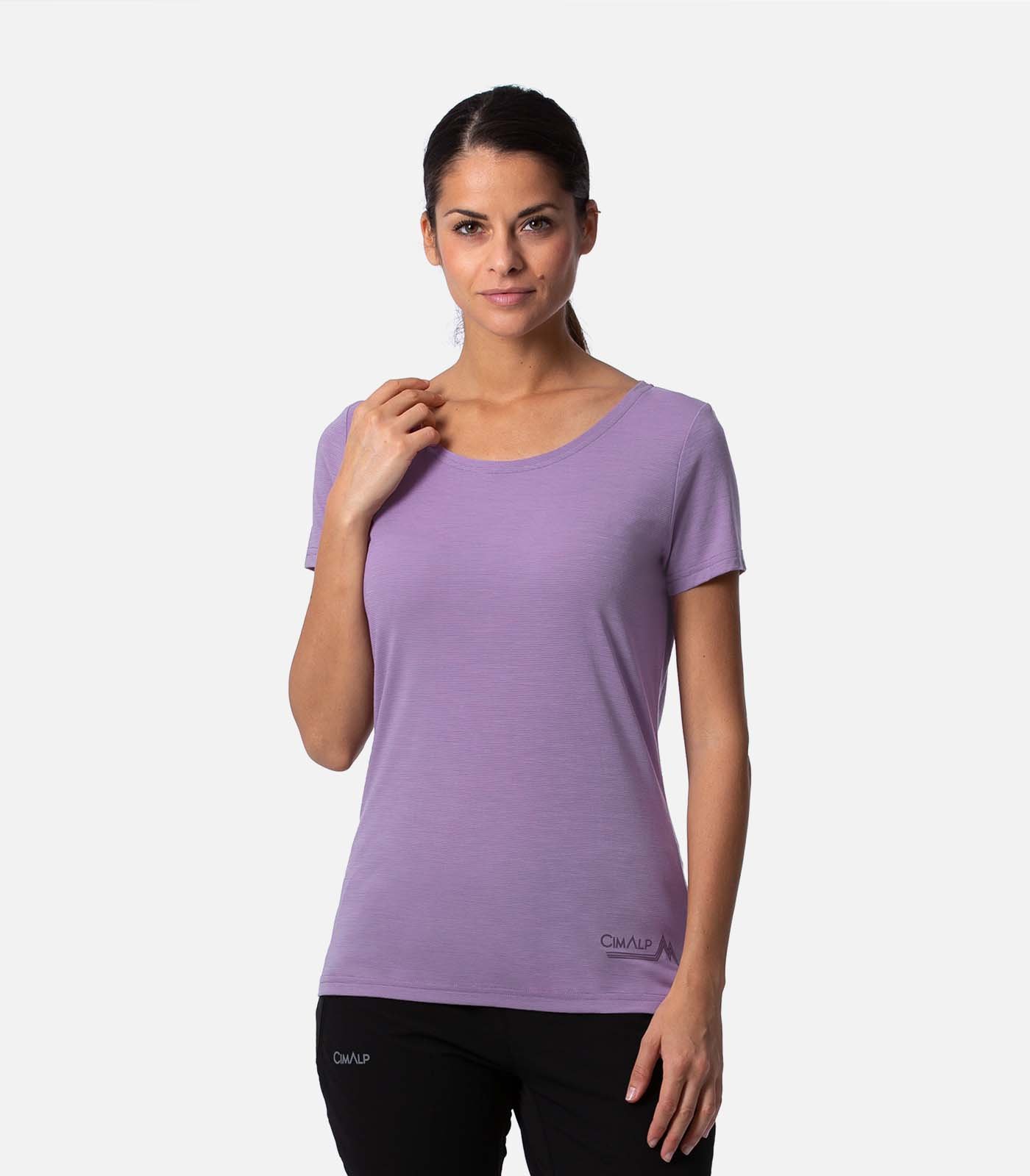 Women's merino wool t-shirt - Short sleeves | CIMALP®