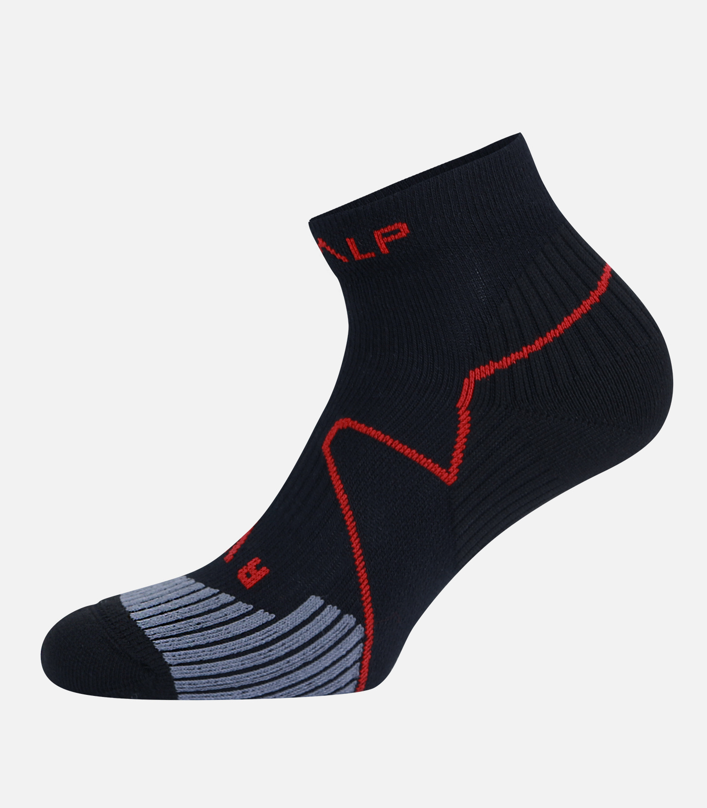 Halbhohe Trailrunning-Socken