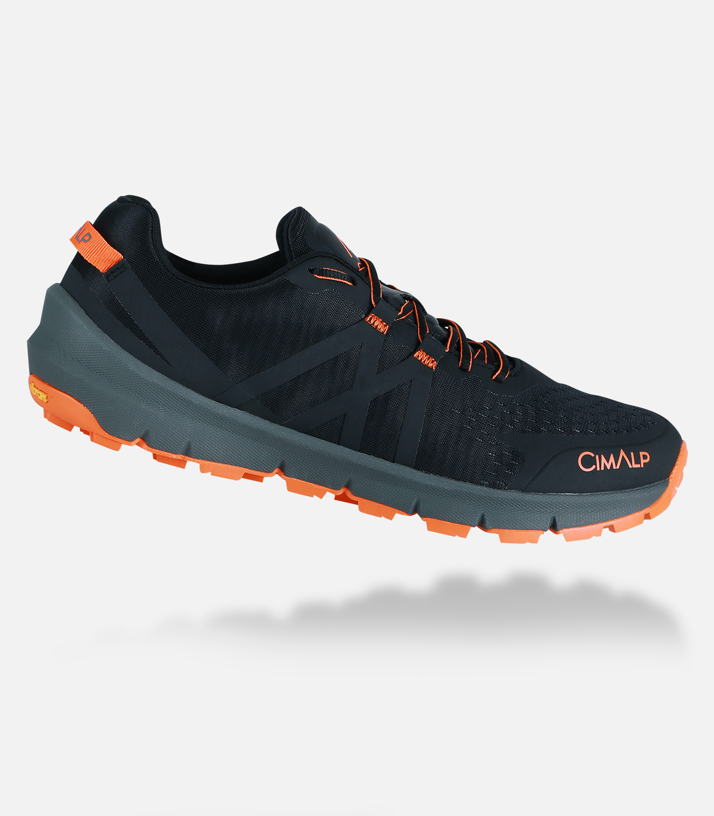 X RACE Nero Scarpe da Trail Running Con Suola VIBRAM MegaGrip