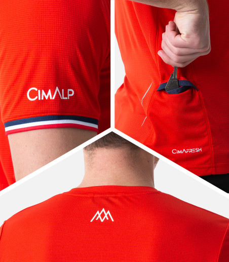T-shirt technique compactable CimaFresh®