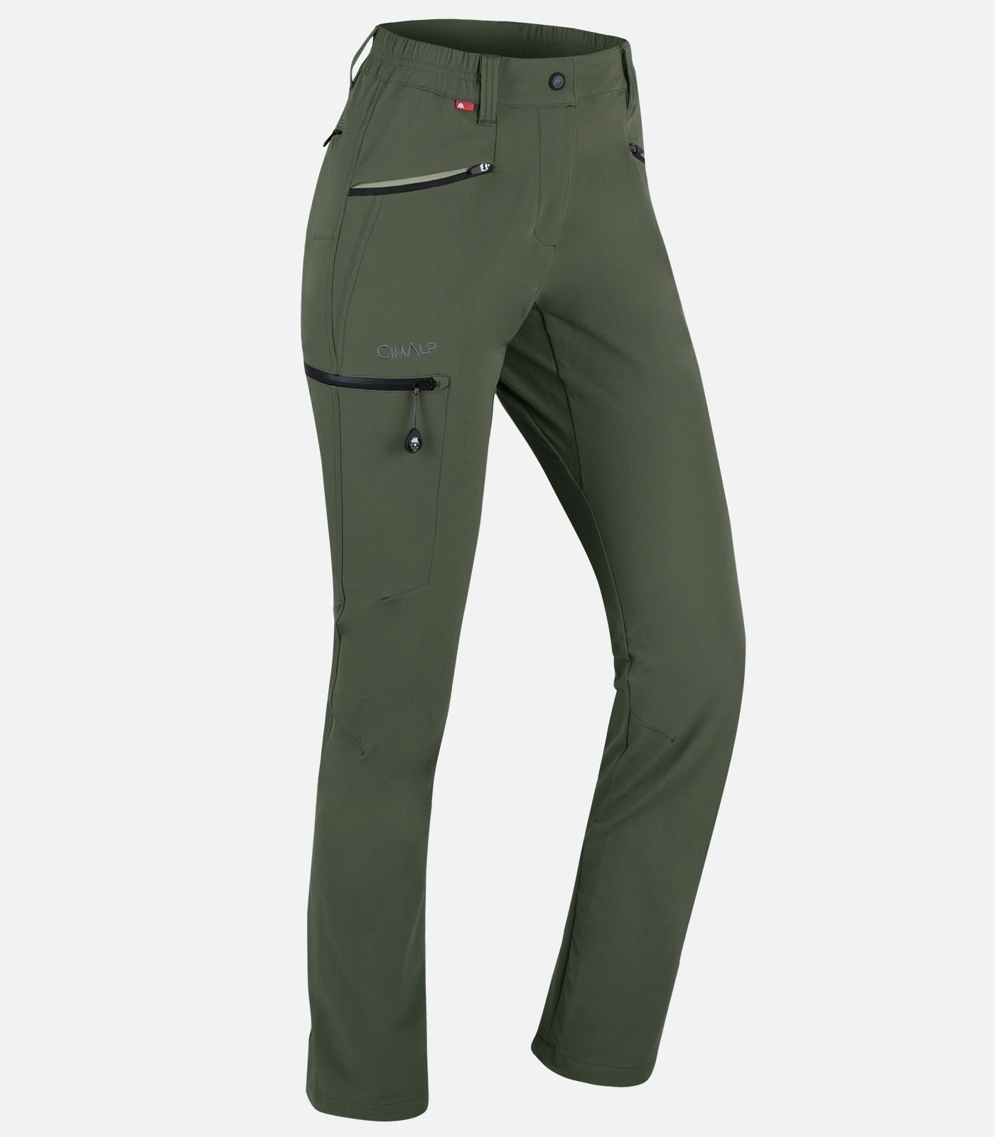 Polyester Plain Nh100 Womens Hiking Trousers  Beige