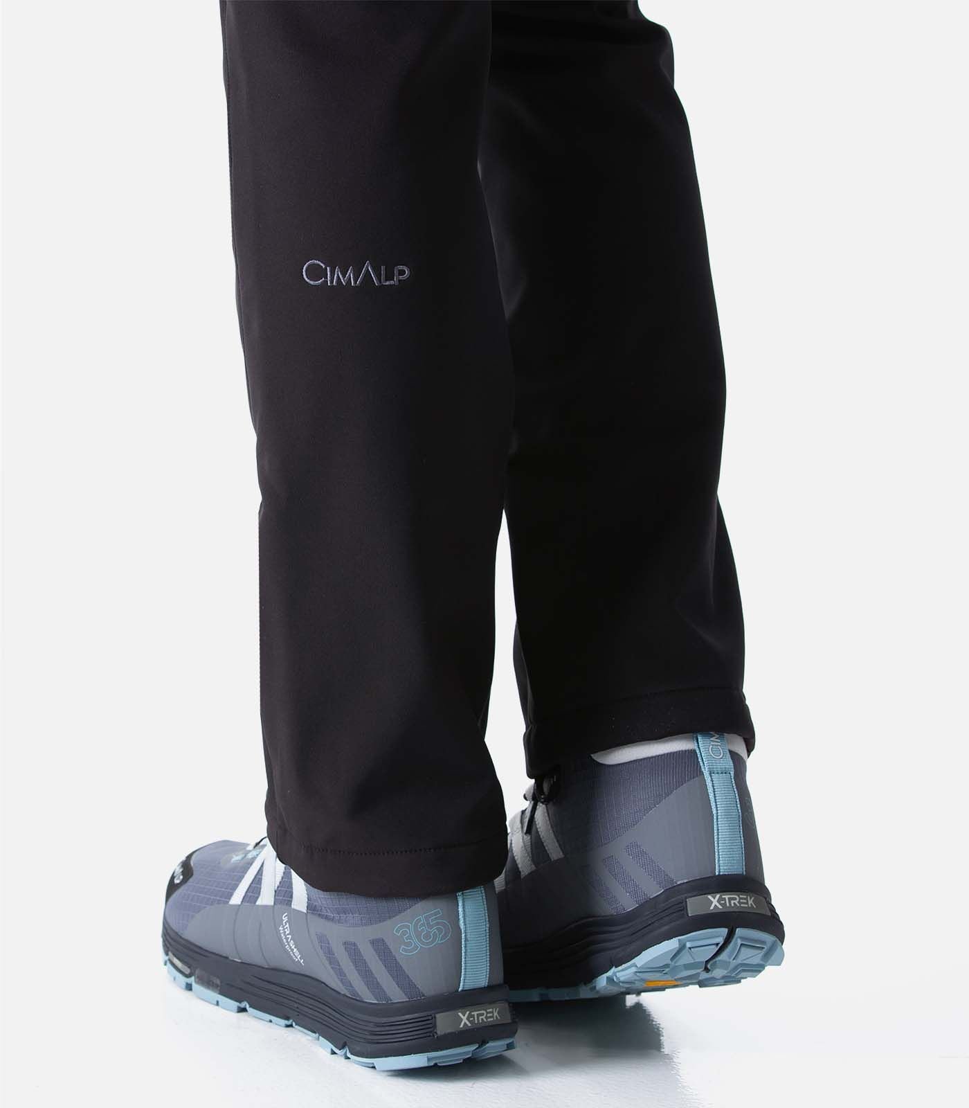 QUEBEC - Negro Pantalón Softshell cálido e impermeable
