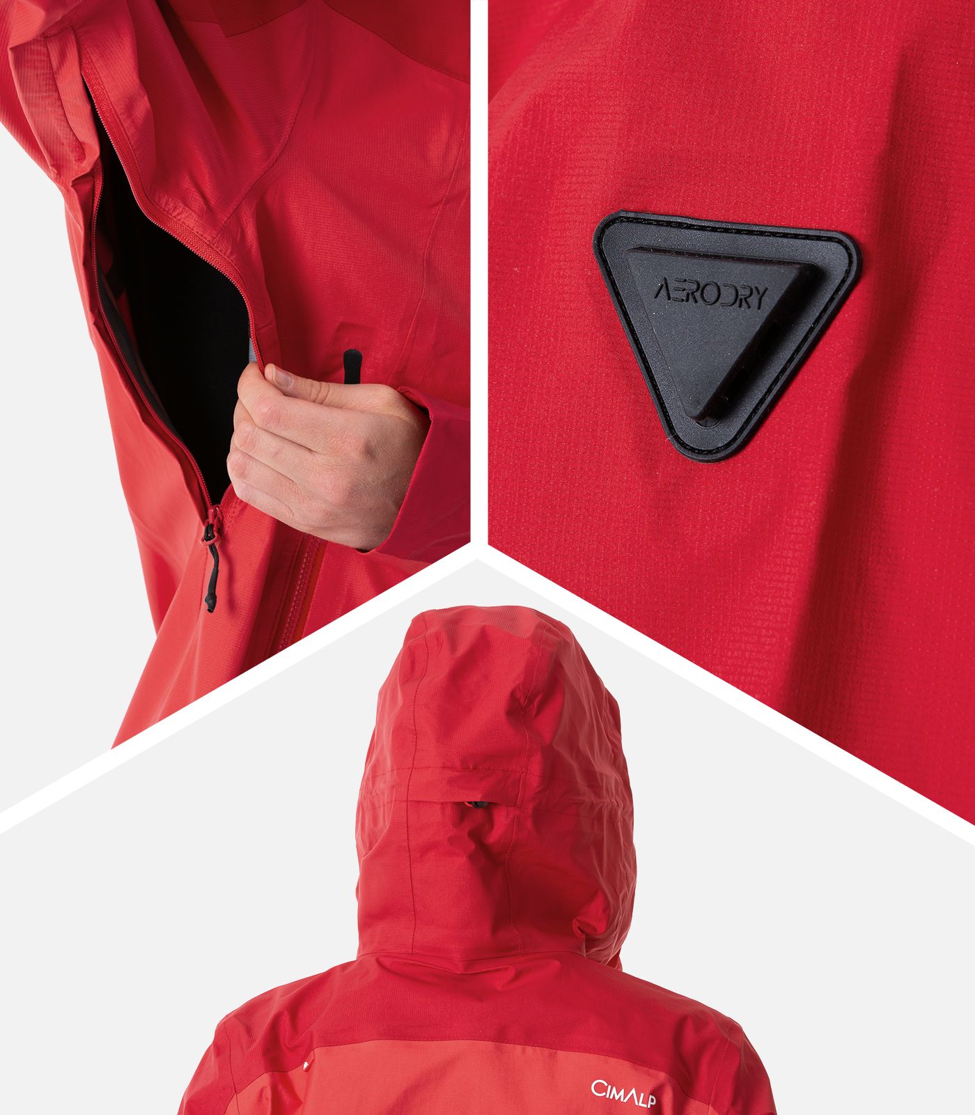 Chaqueta de senderismo con membrana transpirable Ultrashell®