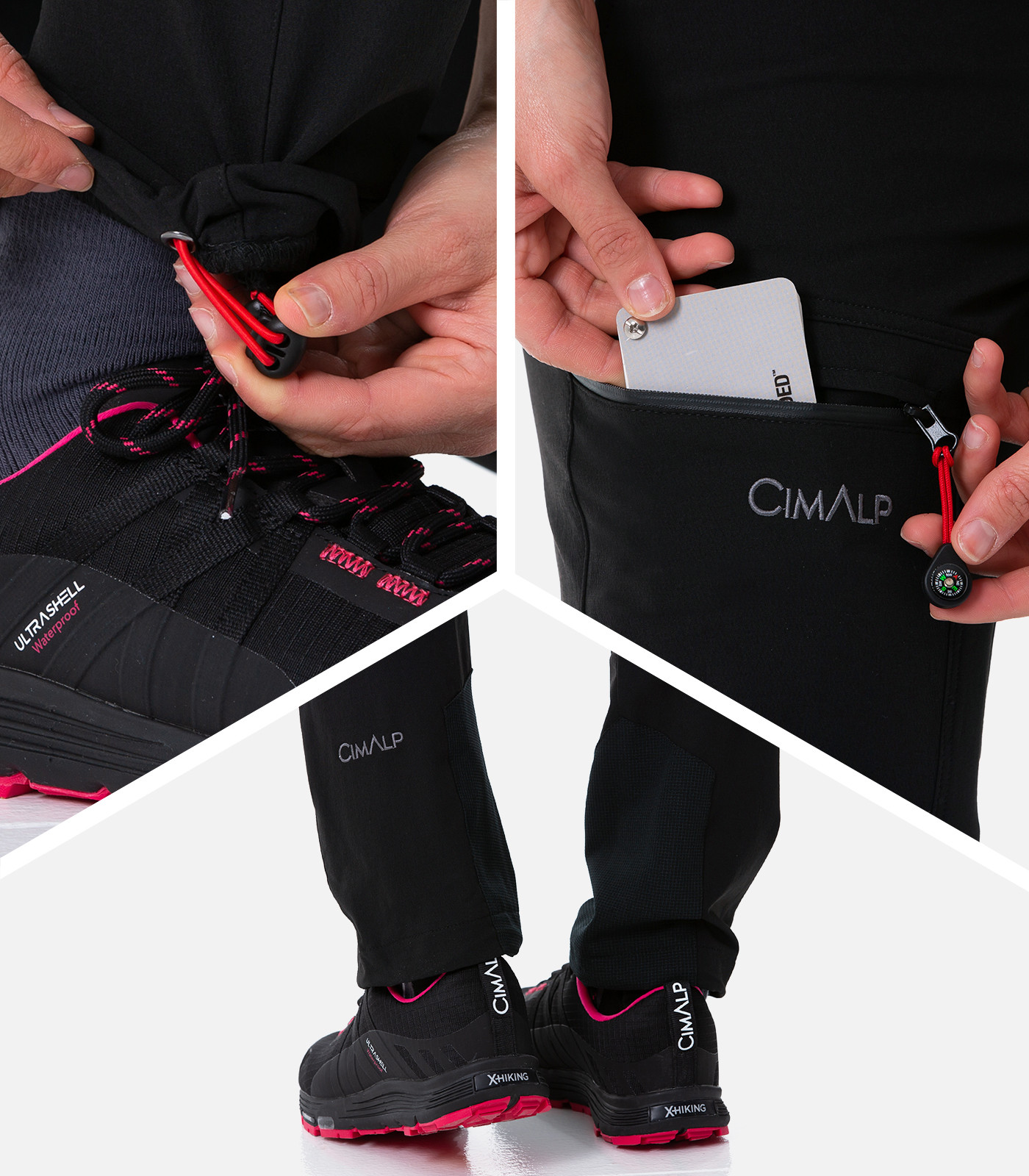 Wanderhose mit Stretch und Kevlar-Verstärkungen