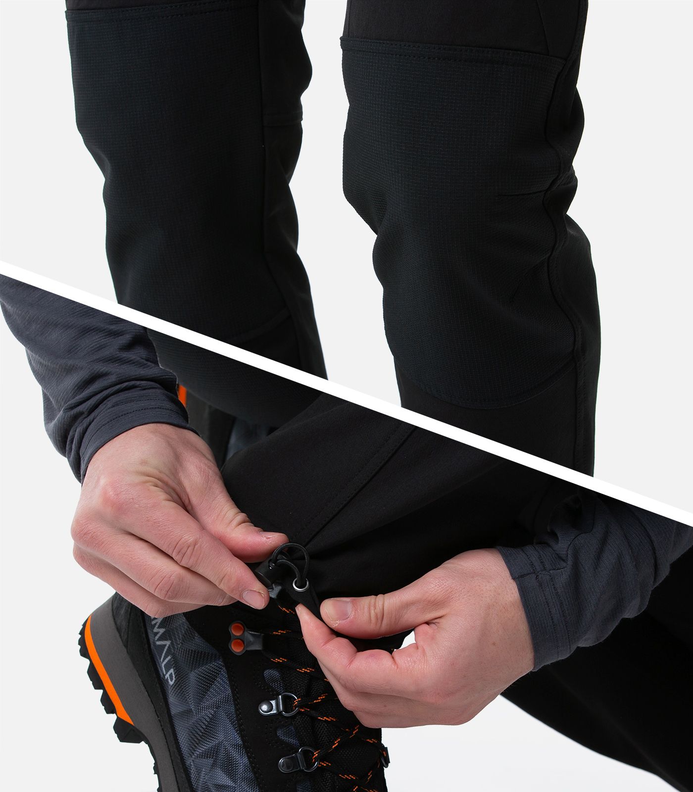 Pantalon de montagne stretch 3D-Flex + renforts Kevlar
