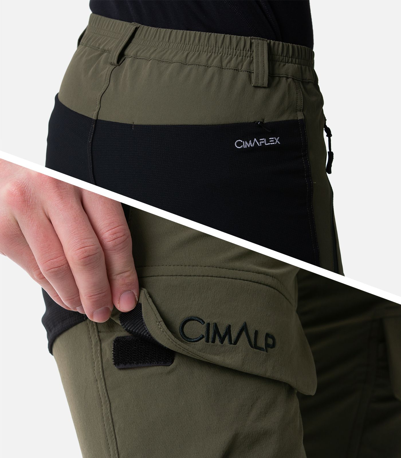 Verstärkte Outdoorhose mit 3D Flex