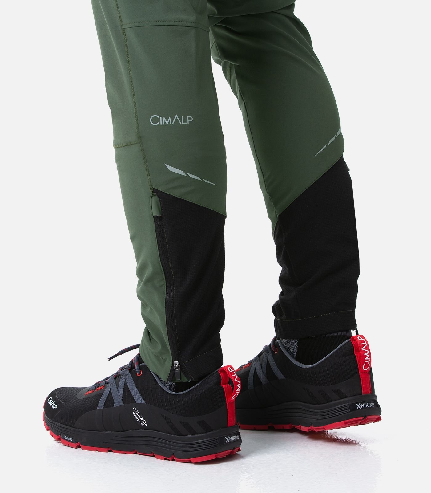 FAST - Gris - Homme Pantalon de trek ultra-léger