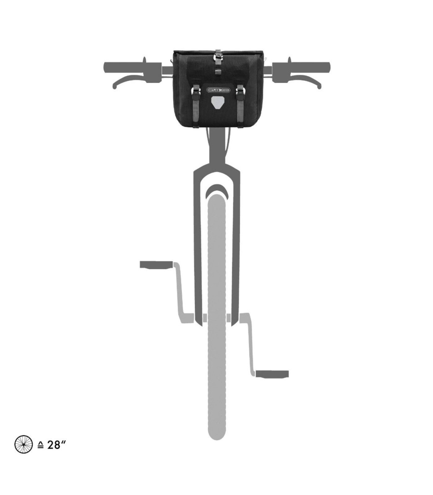 Borsa da manubrio per bicicletta