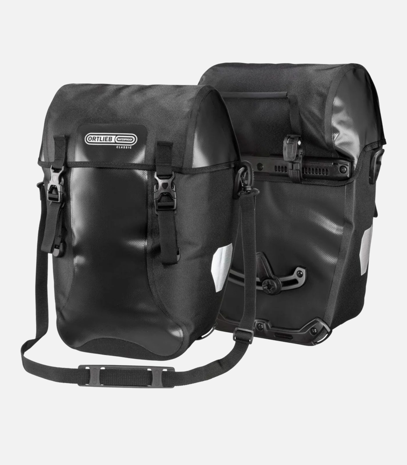 Sacoches De Vélo étanches Büchel - Lot De 2, 25.4L Chaque, Avec Bandoulière, Pour Porte-bagages Arrière