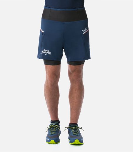 Pantaloncini da Trail Running – Cintura multitasche e culotte compressiva