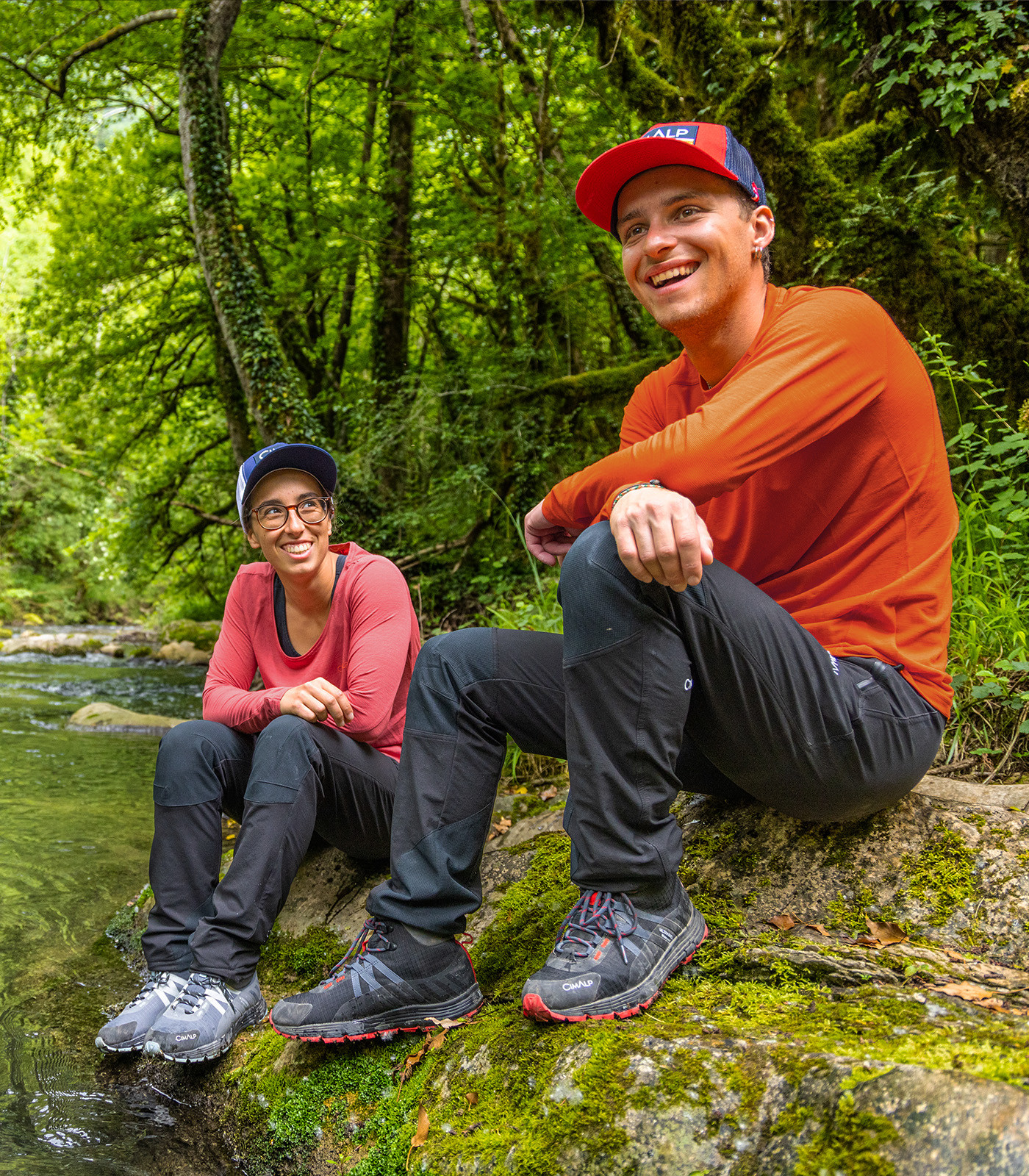 Stretch & reinforced mountain trousers