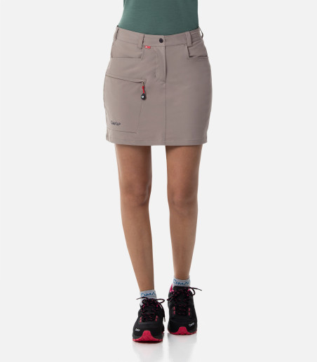 Jupe-short stretch avec boxer intégré