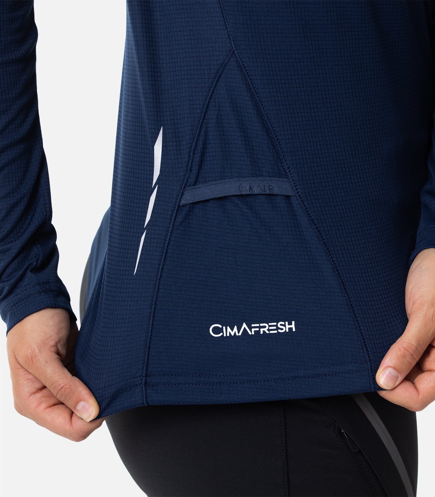 Maglia a maniche lunghe leggera e traspirante