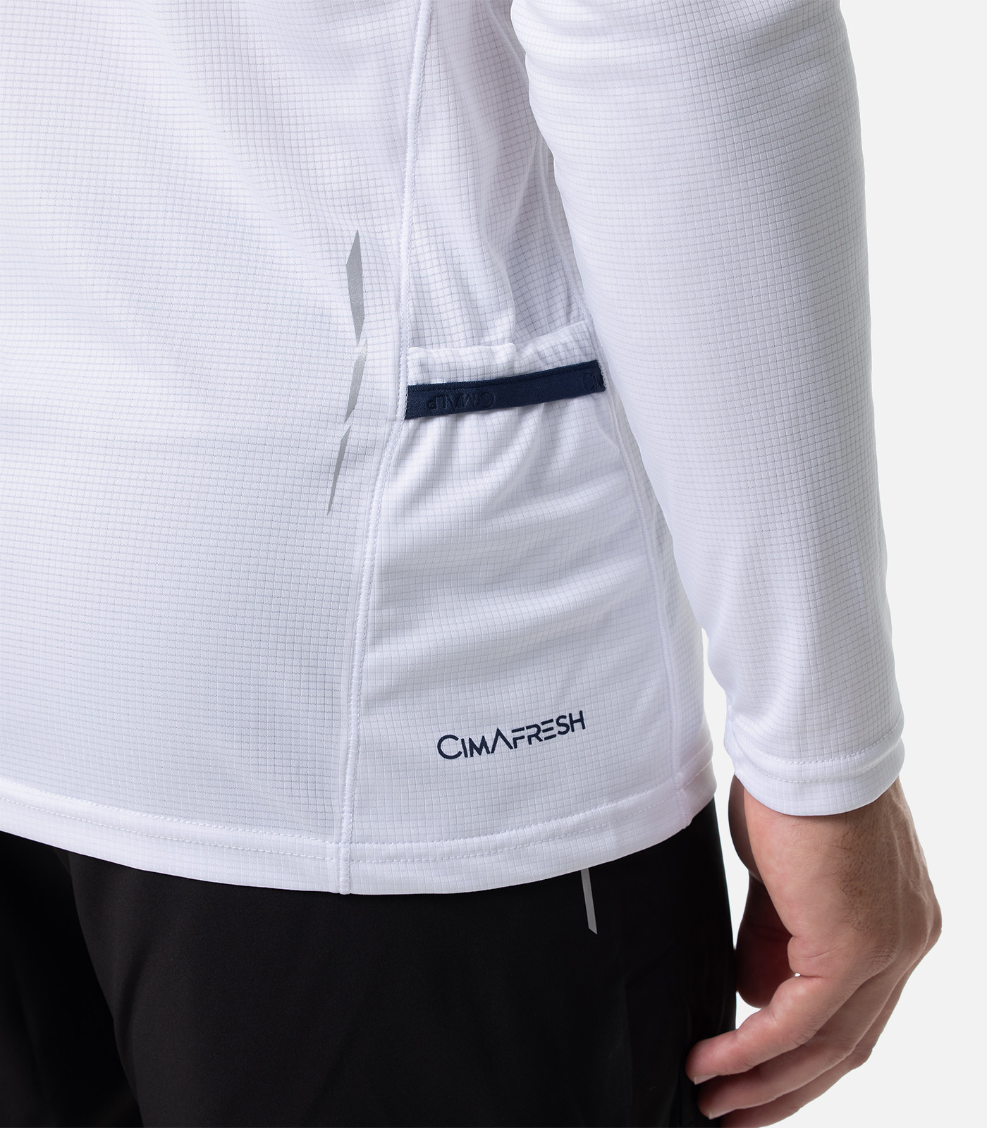 Maglia a maniche lunghe leggera e traspirante 