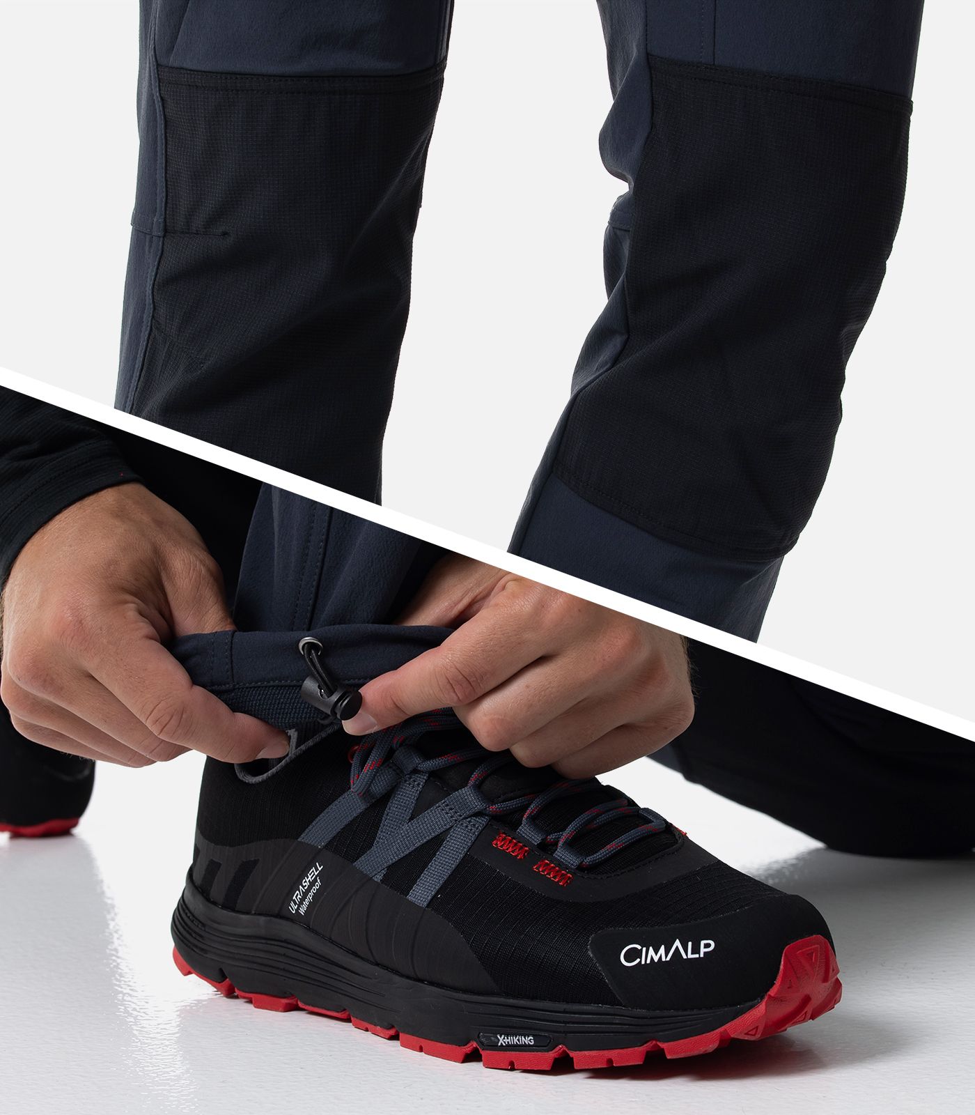 Pantalón de montaña elástico 3D-Flex + refuerzos de Kevlar