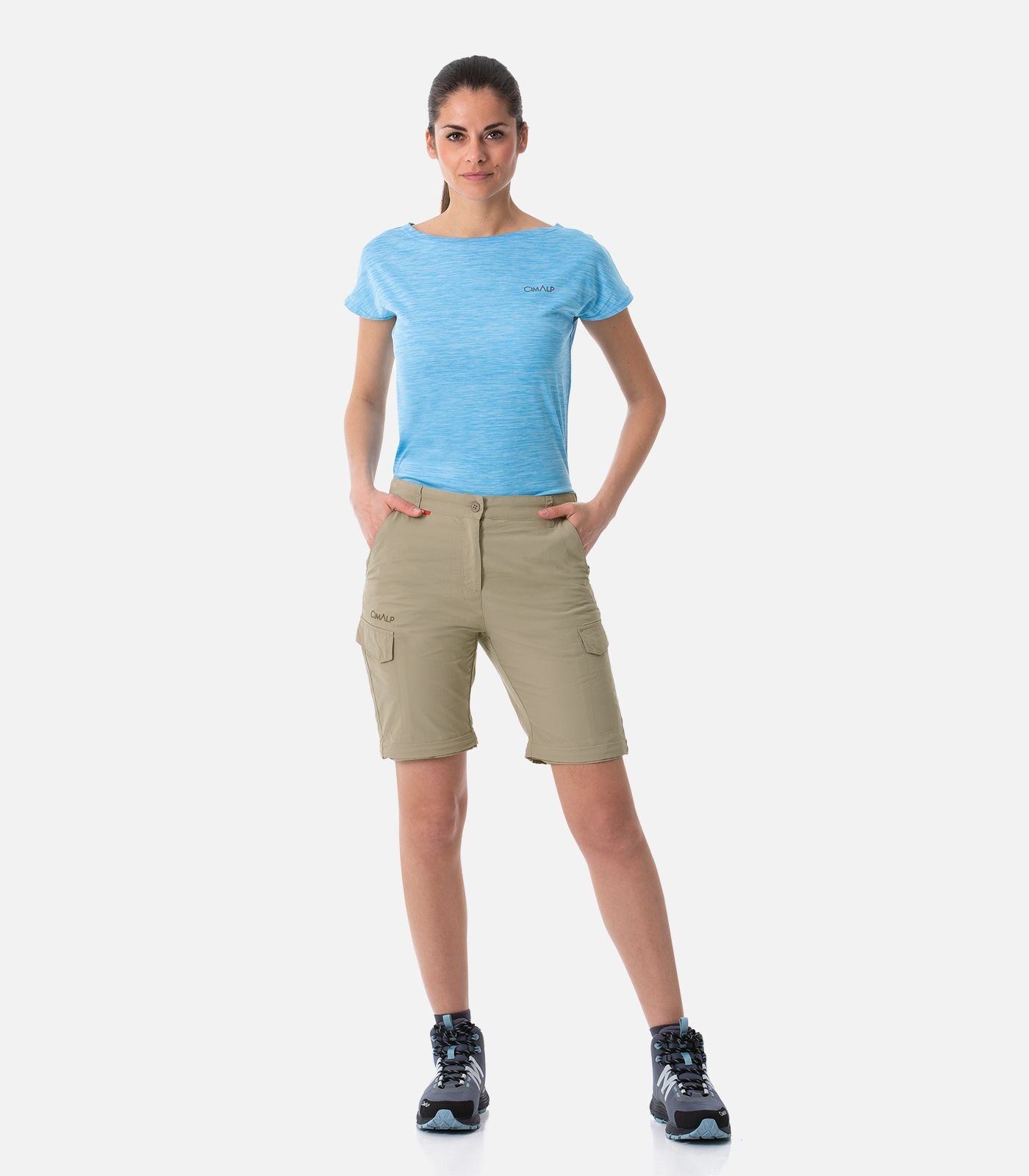 pantalon transformable 2 en 1 version jambes courtes