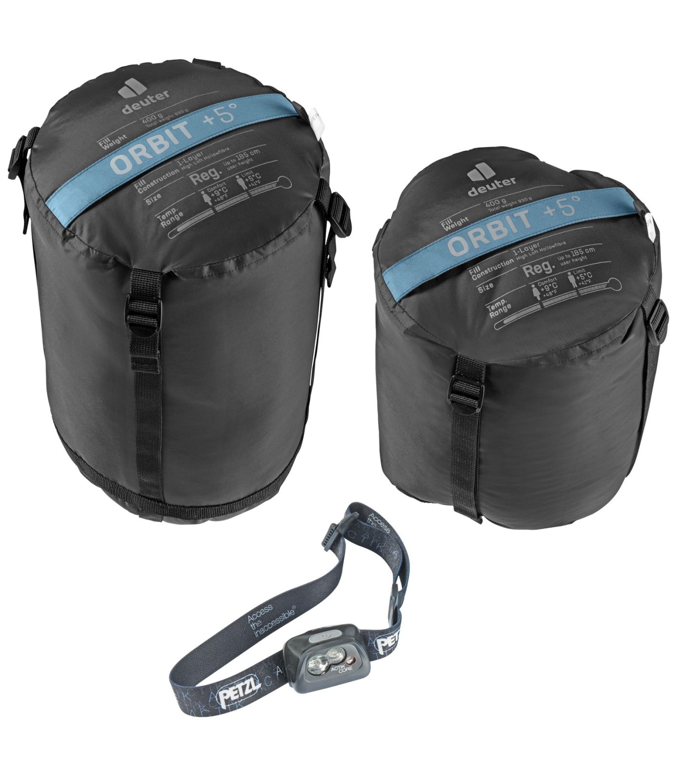 DEUTER Orbit +5° sleeping bag left hand zip