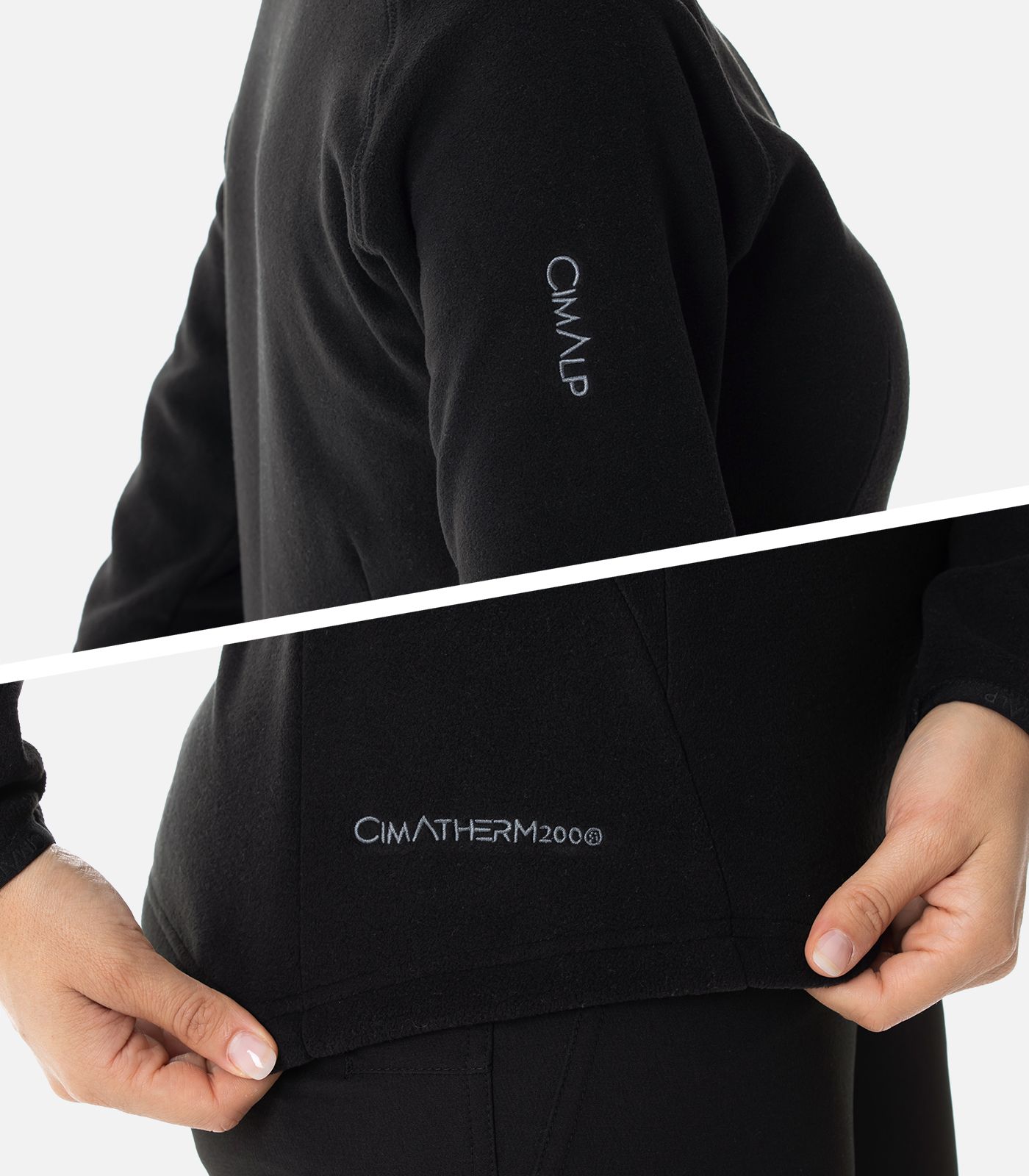 Sweat polaire 1/2 zippé chaud THERMOPOLAR® 200