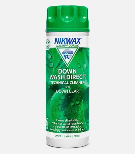 Nikwax liquid detergent specially designed for down jackets