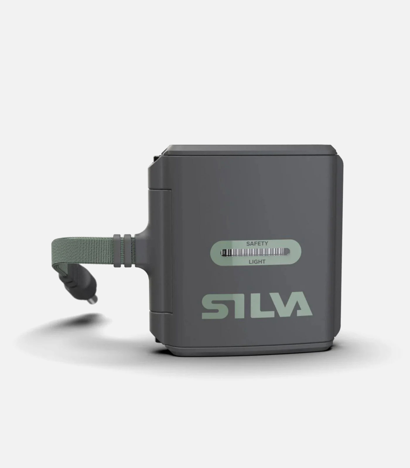 Trail-Stirnlampe mit Silva-Batterie.