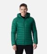 Doudoune à capuche chaude en duvet Cimaloft®