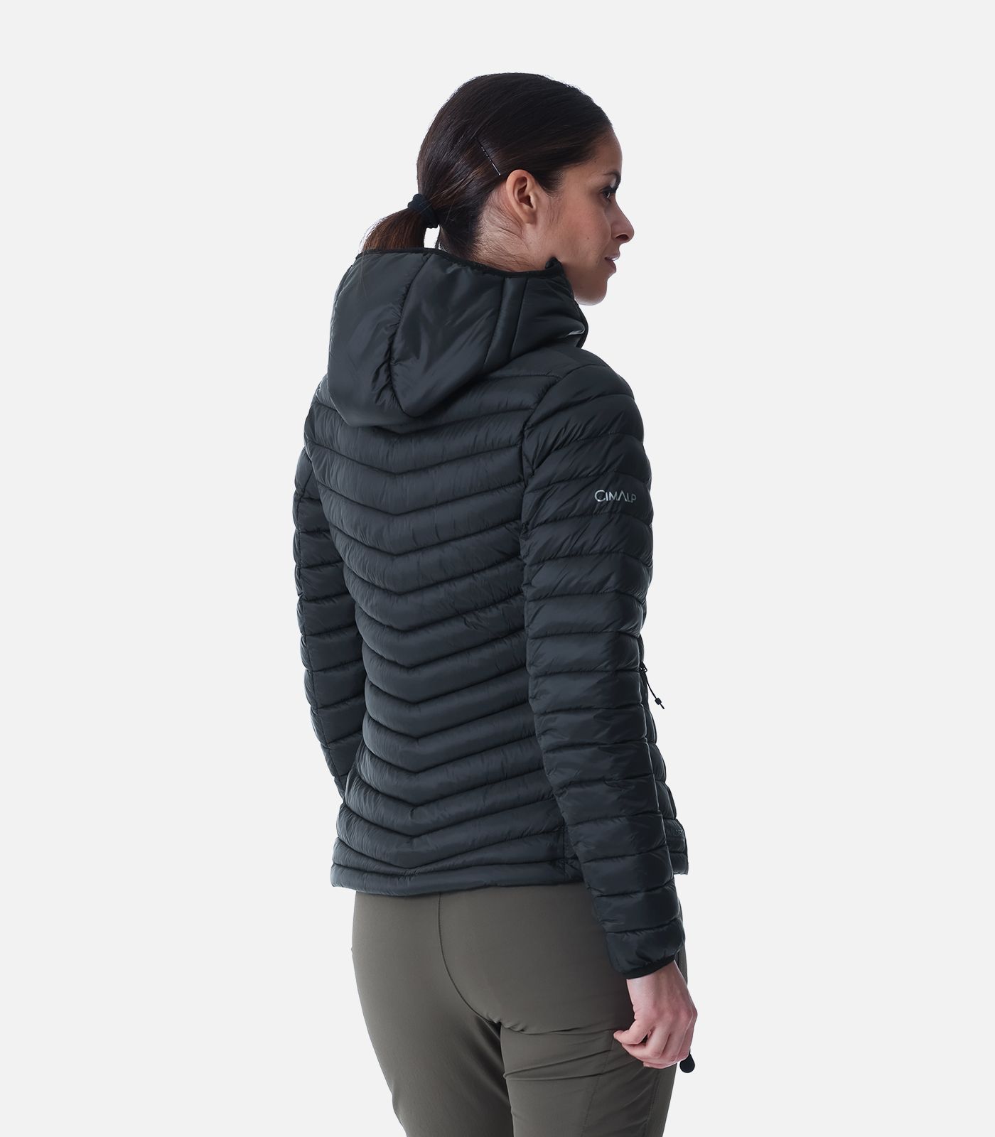 Chaqueta plumón CIMALOFT® con capucha
