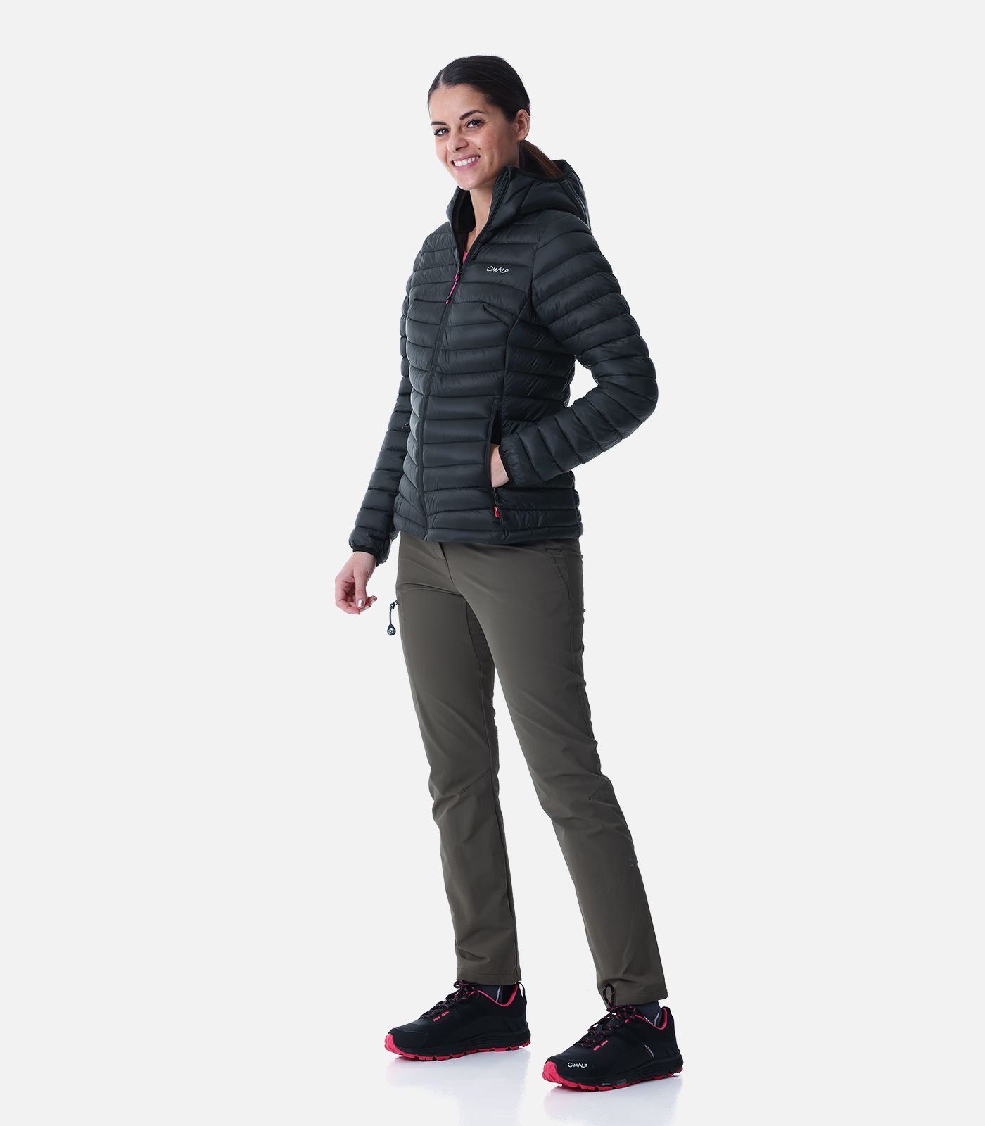 Chaqueta plumón CIMALOFT® con capucha