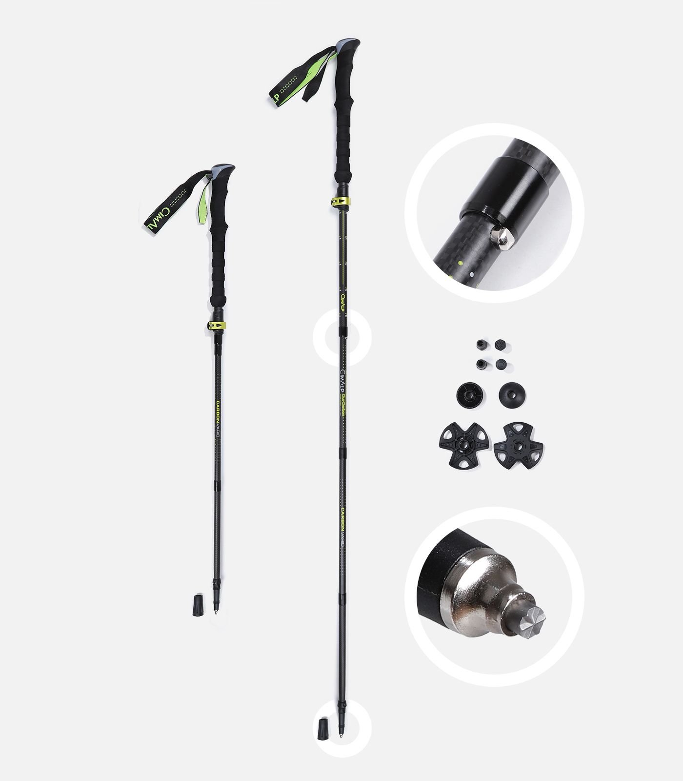 Hiking and Trail Running Poles | CIMALP