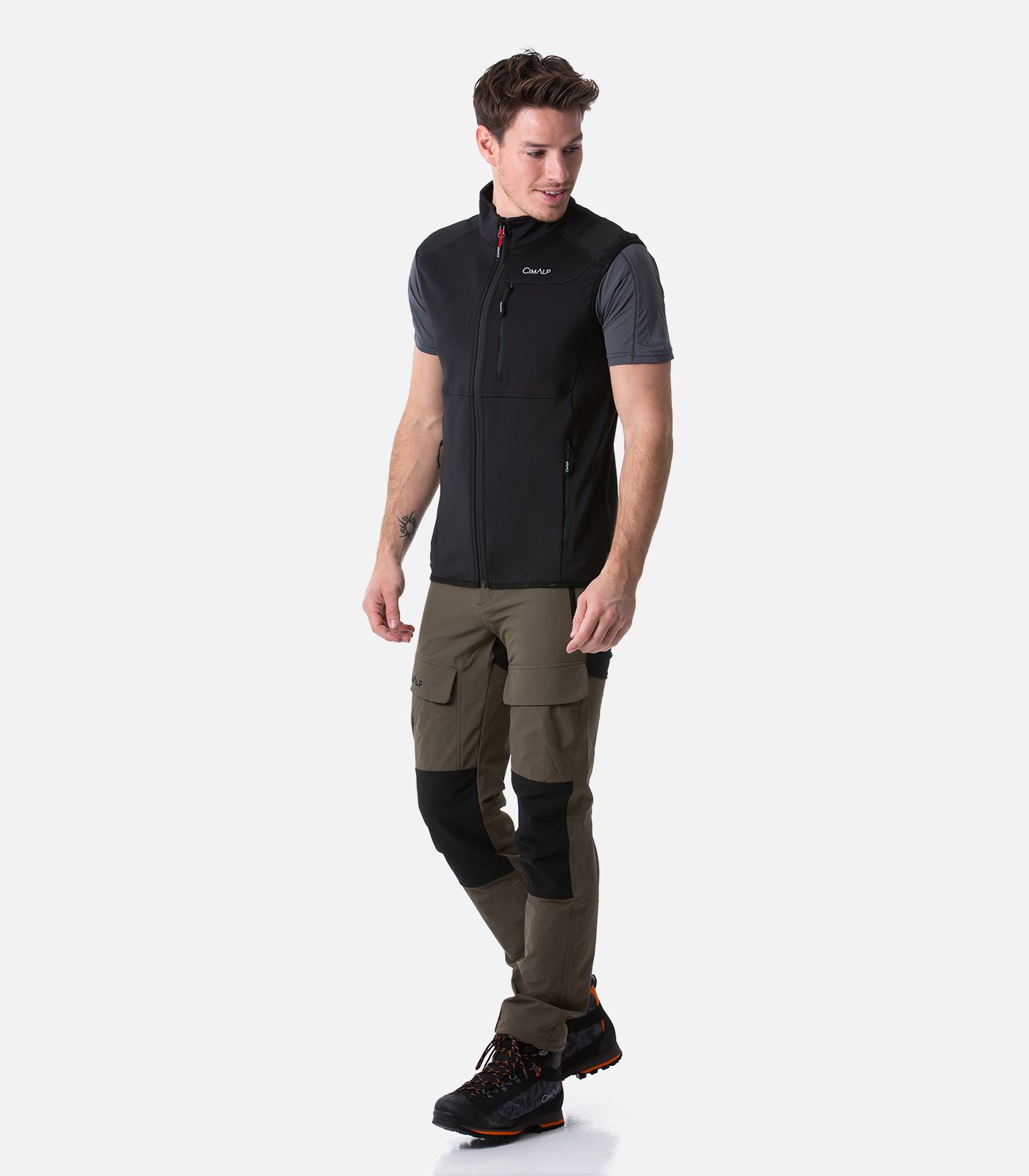 Winddichte Fleece-Weste