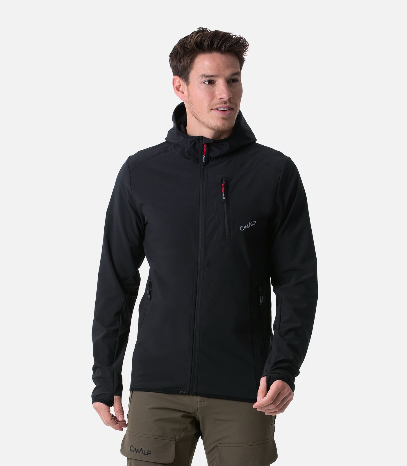 Chaqueta cortaviento y elástica Chaqueta cortaviento y elástica