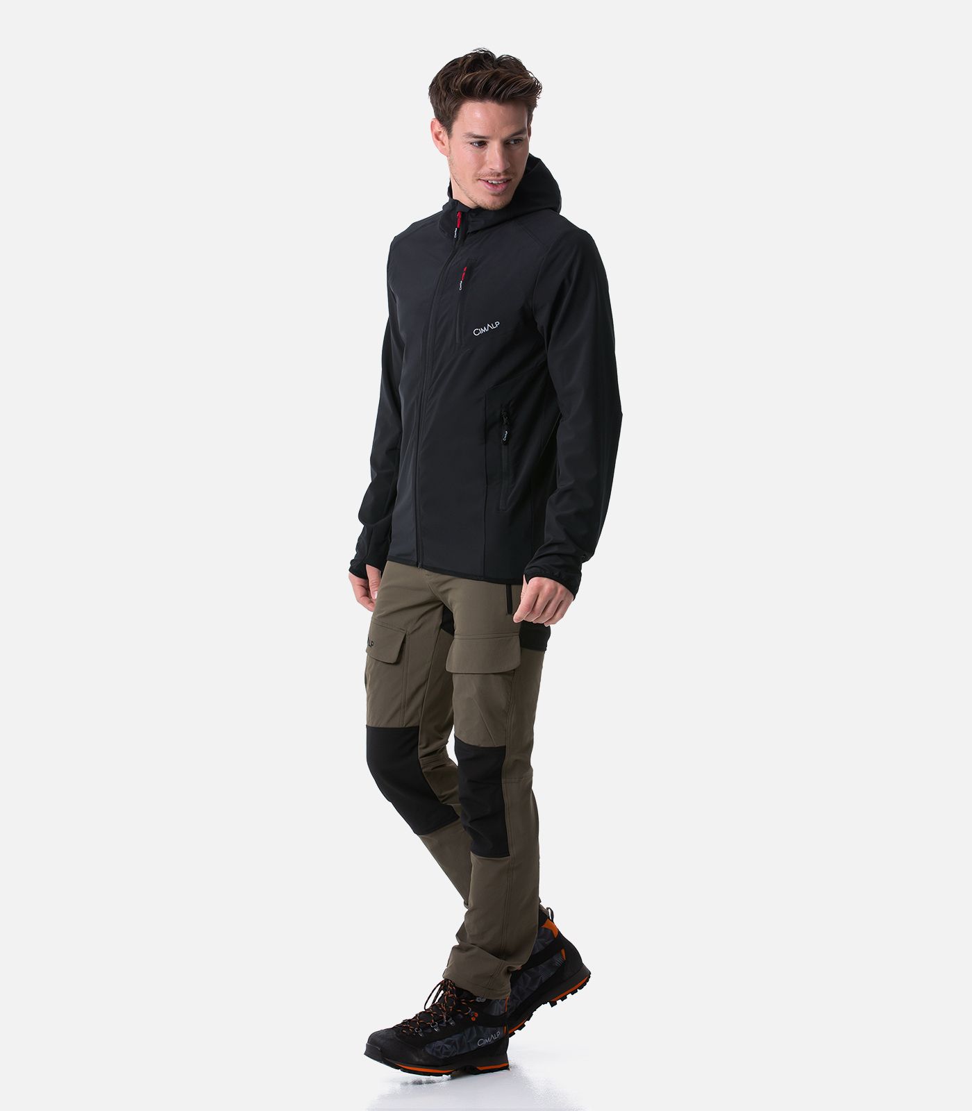 Chaqueta de softshell cortaviento