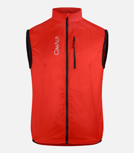 Chaleco cortavientos y ultraligero