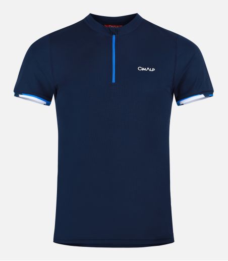 Camiseta técnica media cremallera