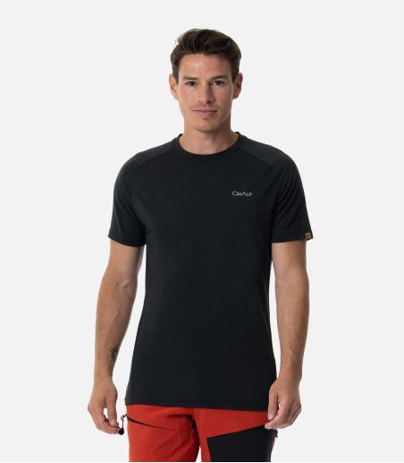 T-shirt en laine Mérinos manches courtes T-shirt en laine Mérinos manches courtes