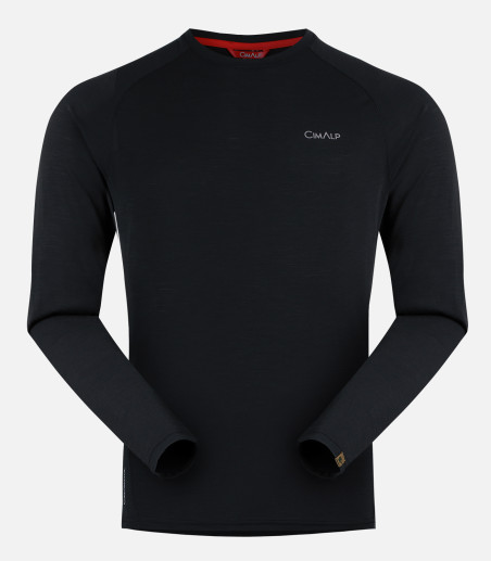 Langärmeliges Merino T-Shirt