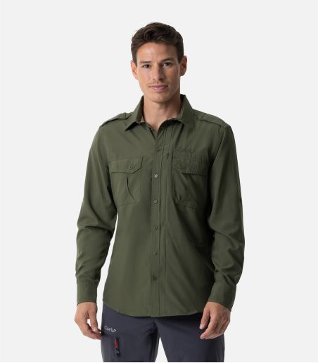 Camicia a maniche lunghe antizanzare