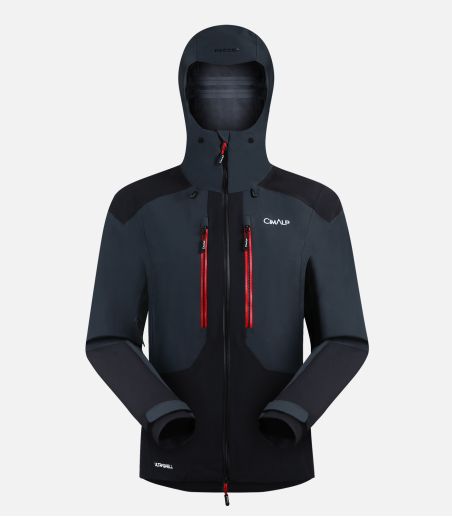 Chaqueta impermeable y...