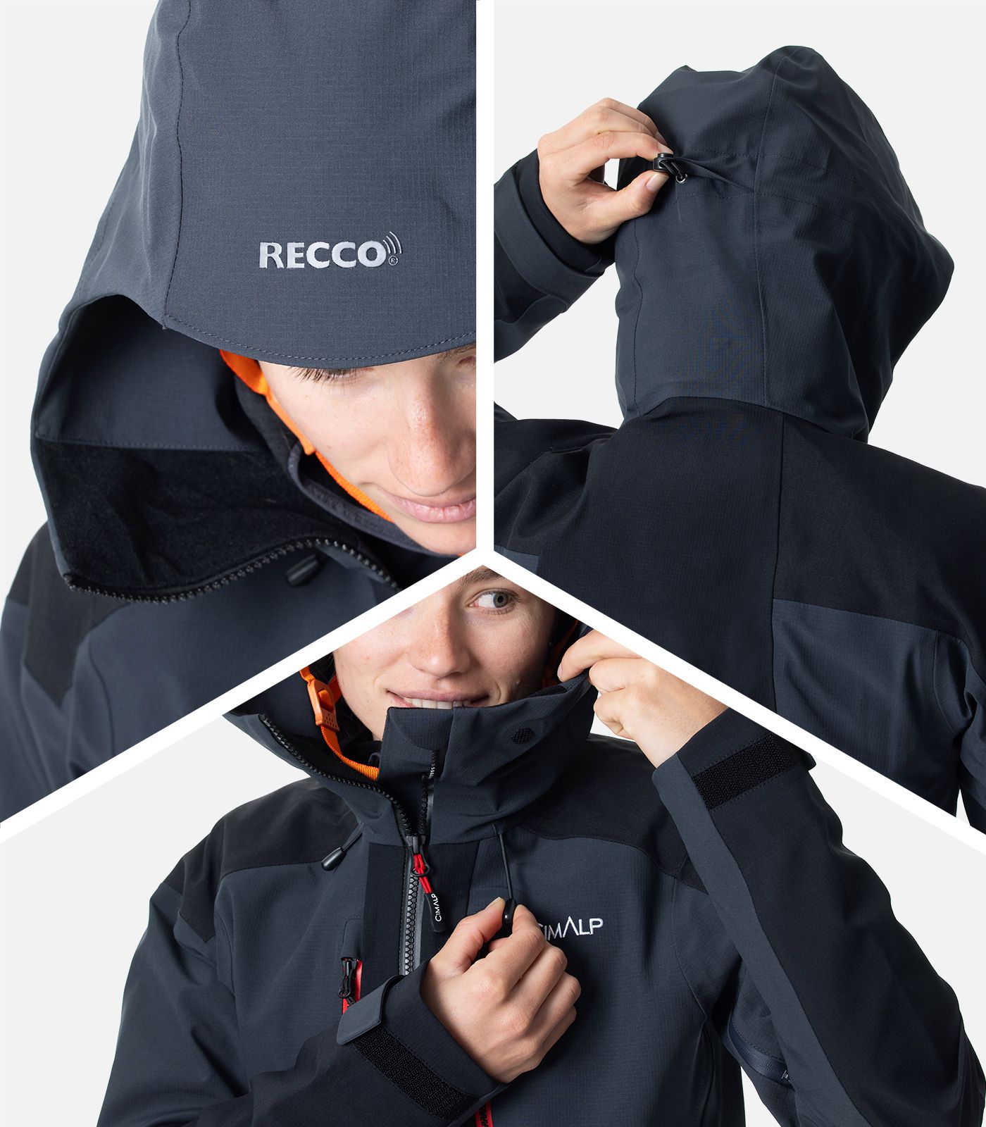 Chaqueta impermeable y resistente para Mujer| Cimalp