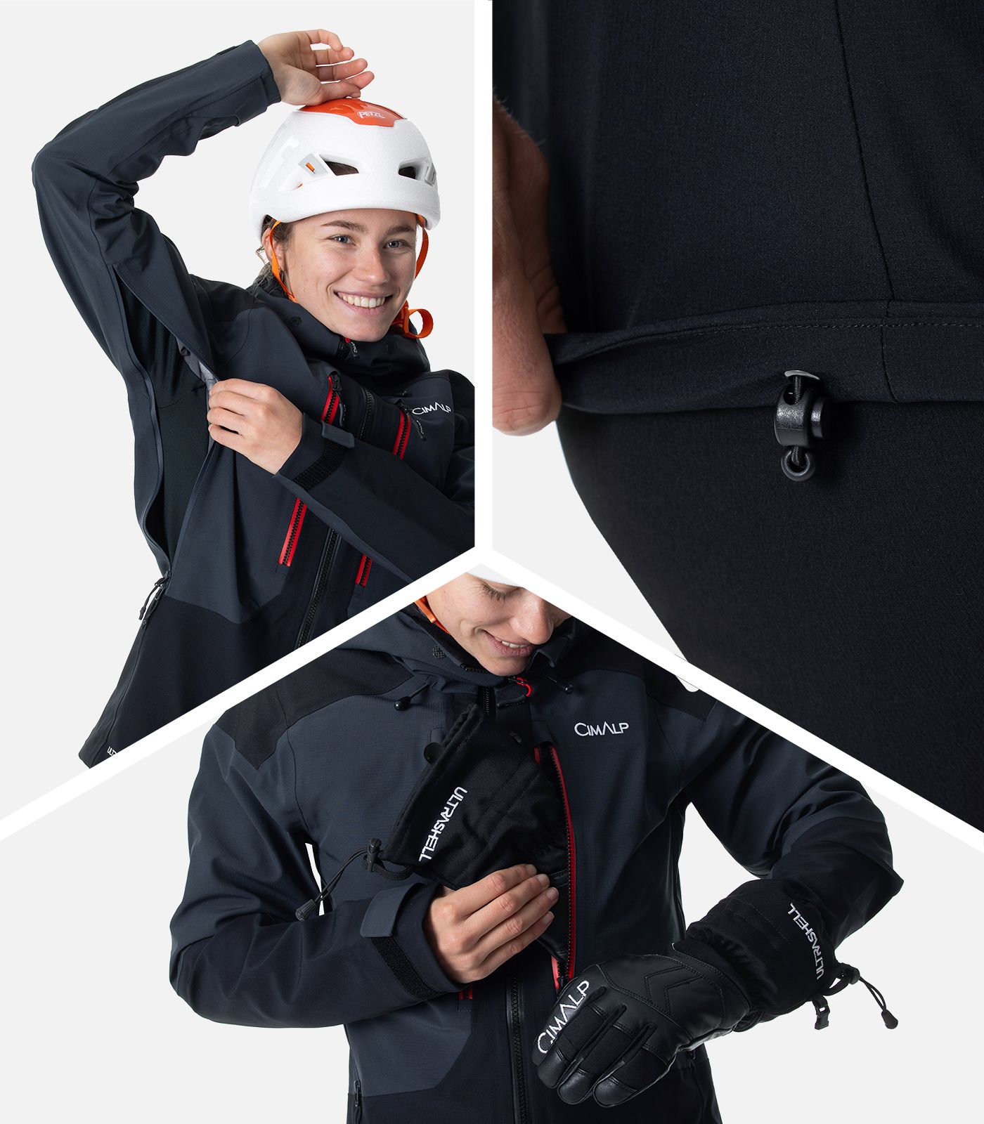 Chaqueta impermeable y resistente para Mujer| Cimalp