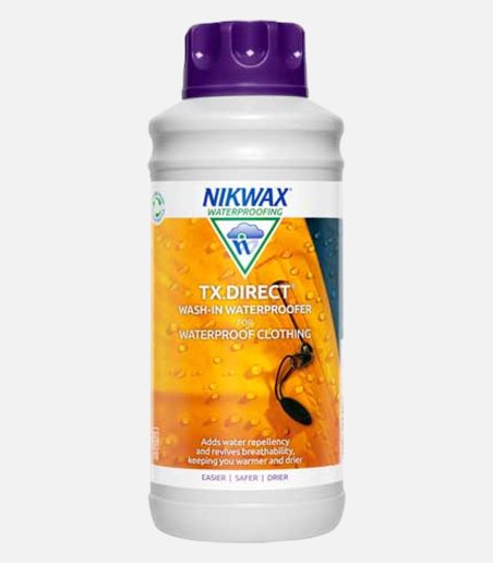 Imperméabilisant Nikwax spécial vêtements imperméables et respirants - 1L