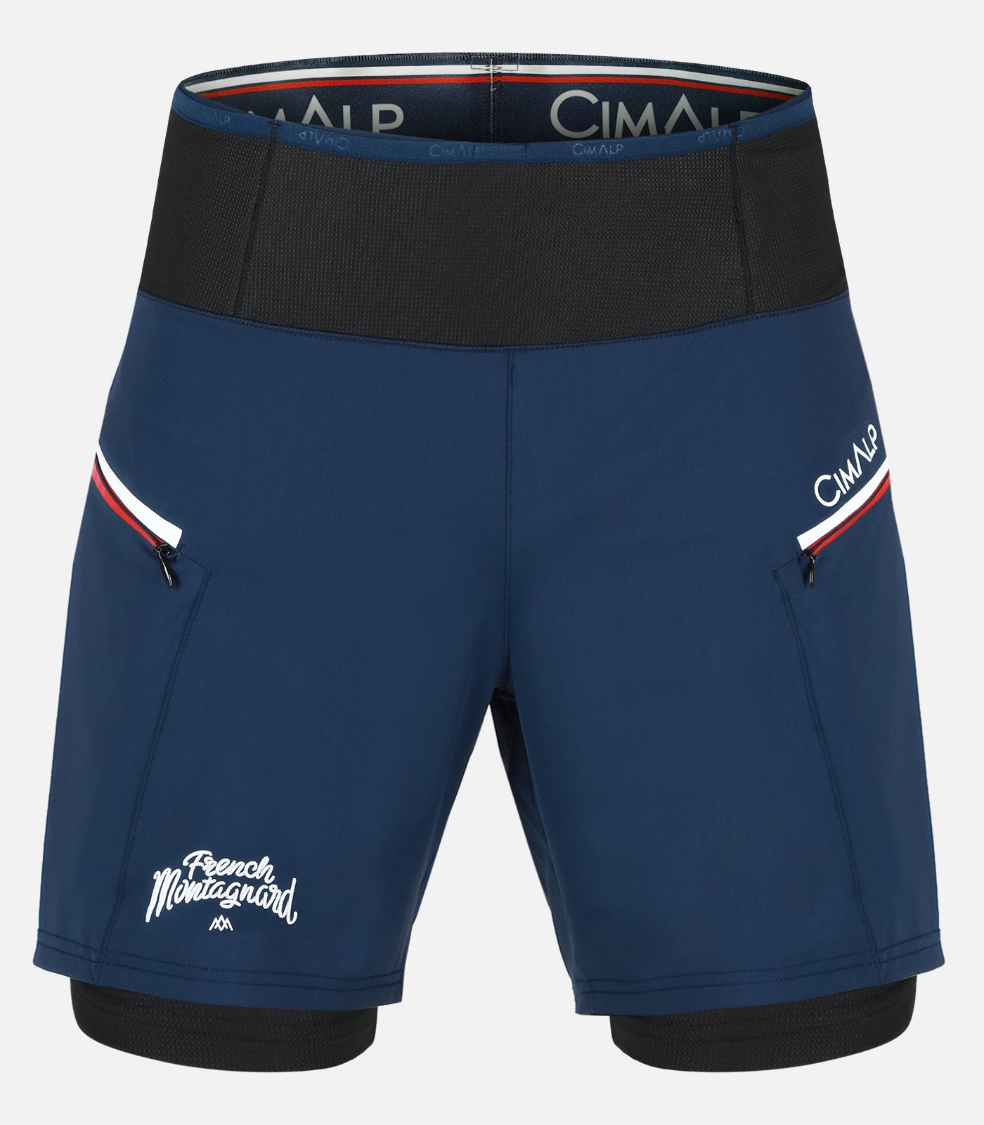 Pantaloncini da Trail Running – Cintura multitasche e culotte compressiva Pantaloncini da Trail Running – Cintura multitasche e culotte compressiva