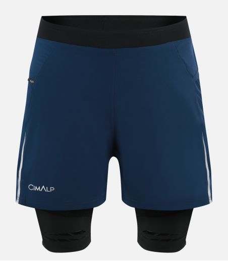 Short de trail running 2 en 1 3D-FLEX